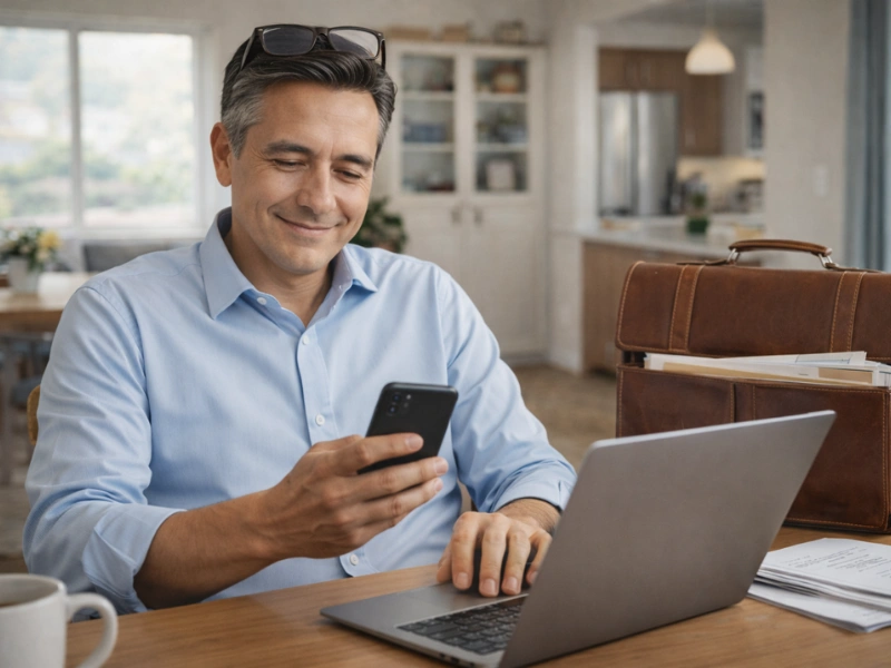 Profesor recibiendo transferencia de su credito por libraza wd-solucionesporlibranza